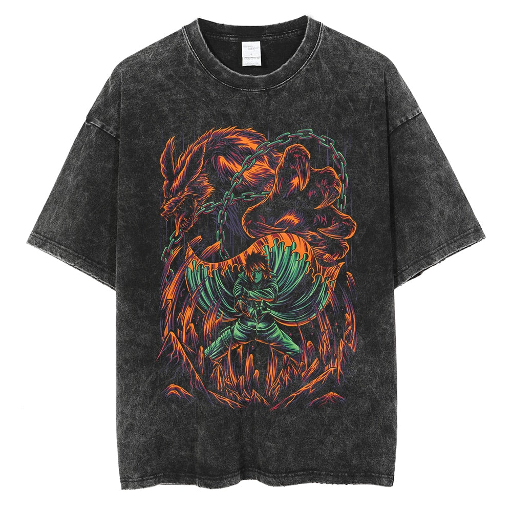 Naruto Washed Tee