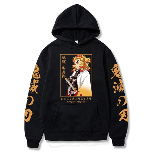 Flame Crest Hoodie – Hashira’s Training Sweatshirt