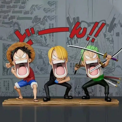Straw Hat Hungry Trio