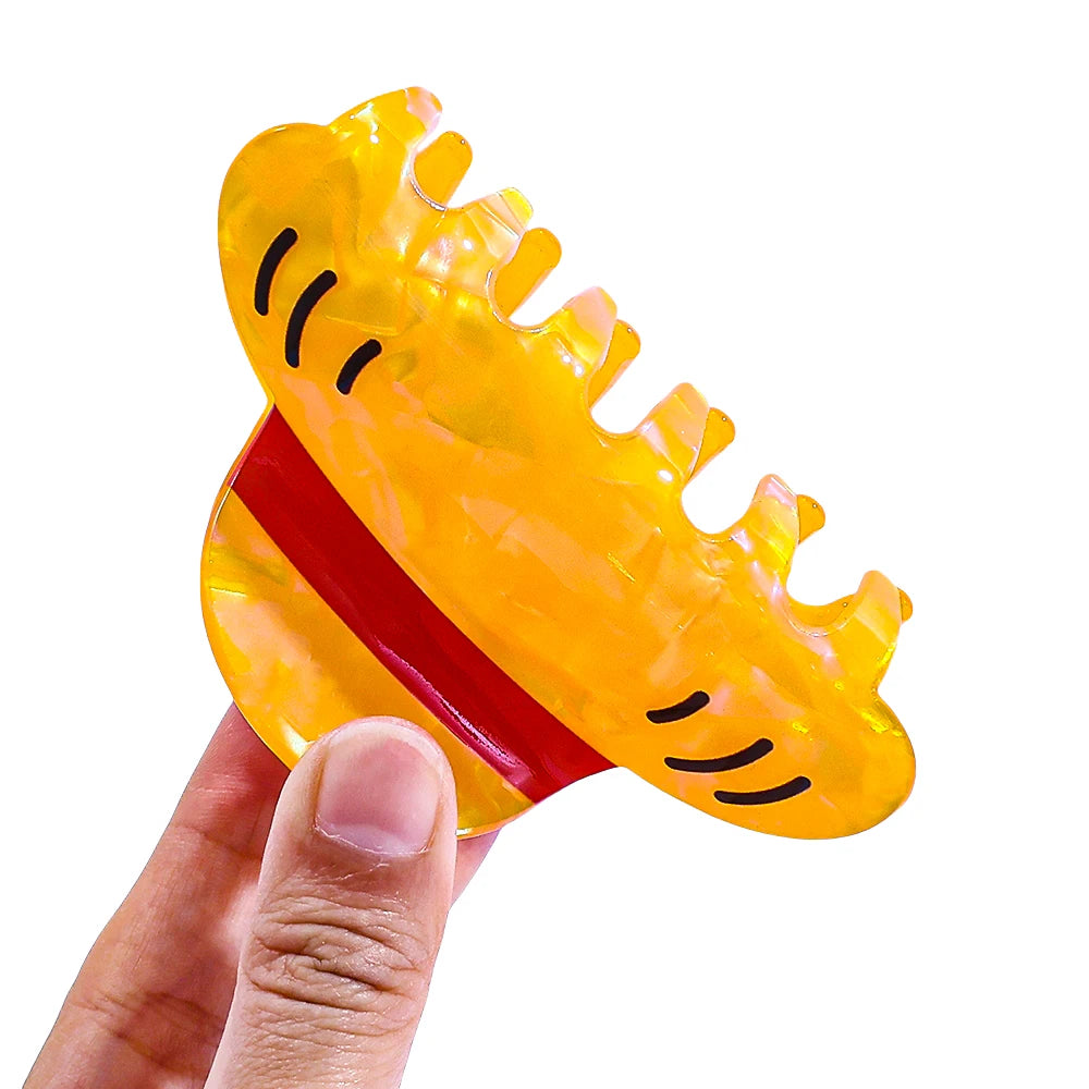 Straw Hat Hair Claw