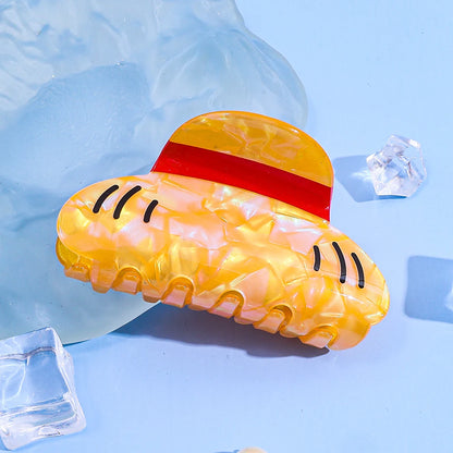 Straw Hat Hair Claw