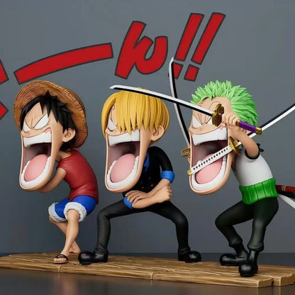 Straw Hat Hungry Trio