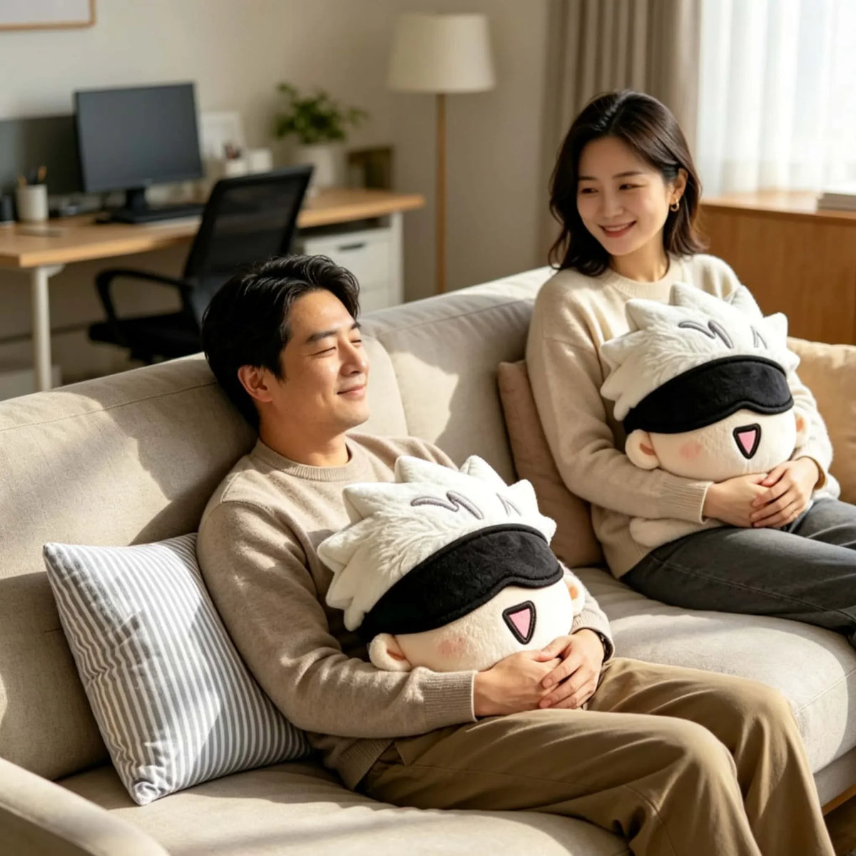 gojo pillow